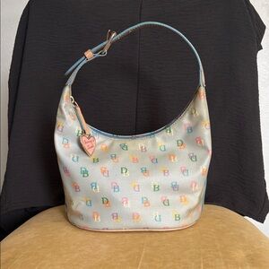 Vintage Dooney & Bourke With Rainbow Zipper